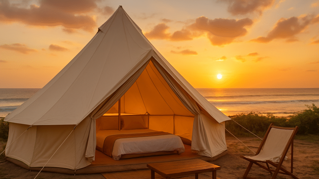 Glamping tepi pantai Thumbnail