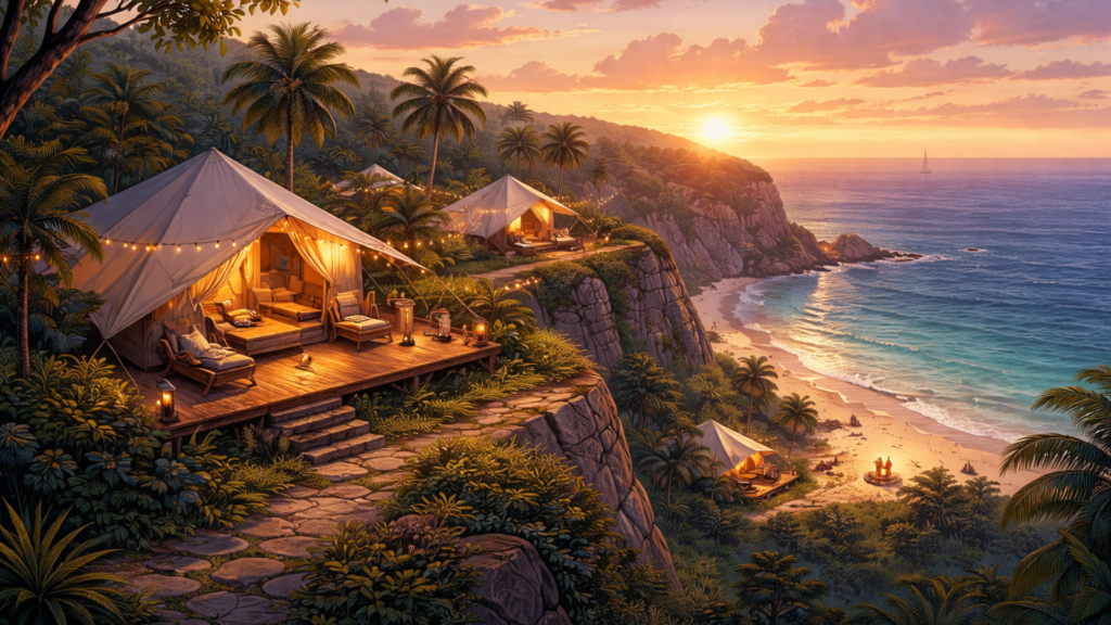 Glamping di Pantai Thumbnail